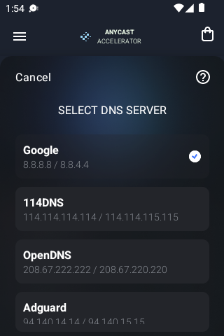 Anycast Client Portalandroid下载效果预览图